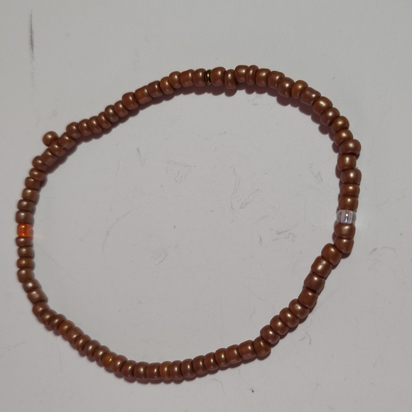 5 pc Stretch Bracelets Boho Wood Beads Versatile Mix & Match Charm Paris Feather - Picture 11 of 14